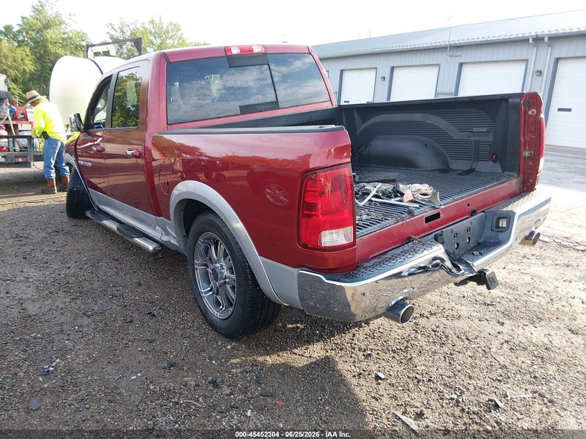 Vin: 1c6rd7nt9cs344417, lot: 45950417, ram 1500 laramie 20123