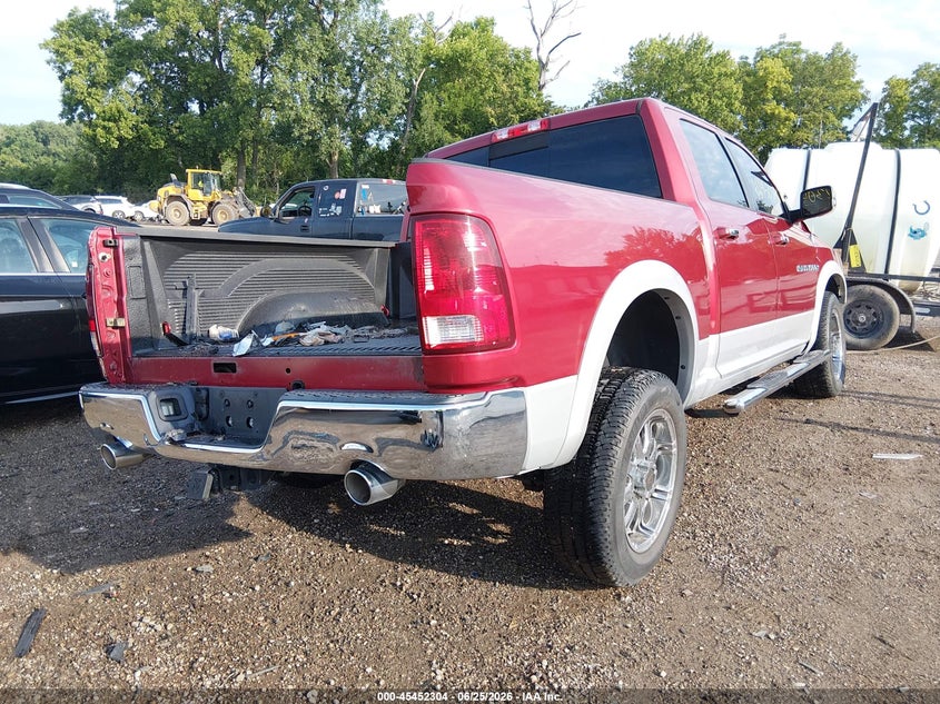 Vin: 1c6rd7nt9cs344417, lot: 45950417, ram 1500 laramie 20124