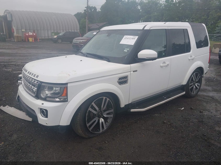 Vin: salak2v62fa756352, lot: 45950422, land rover lr4 20152