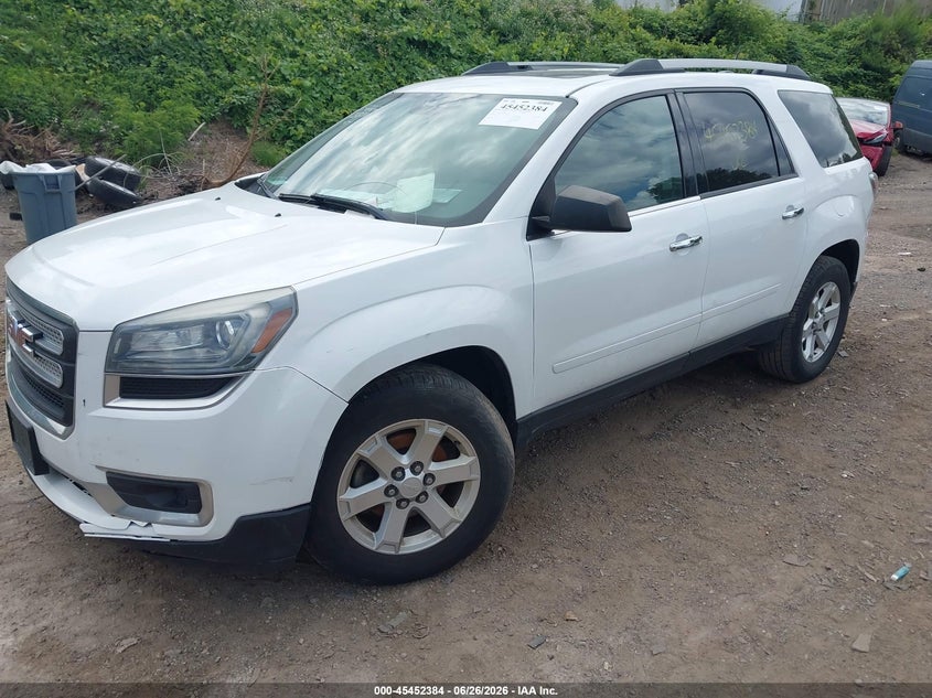 2016 GMC Acadia, Right Side, IAAI, VIN 1GKKVPKD4GJ249476 — photo 2