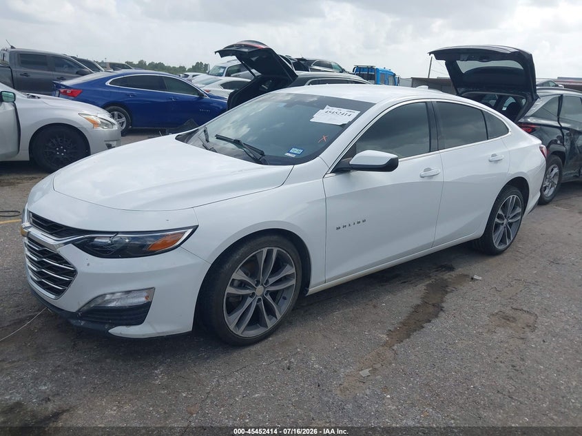 2022 Chevrolet Malibu Fwd Lt, Right Side, IAAI, VIN 1G1ZD5ST4NF124799 — photo 2