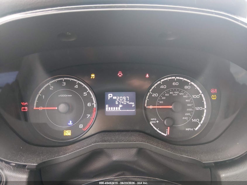 2017 Subaru Impreza 2.0I VIN: 4S3GKAA66H3607810 Lot: 45452415