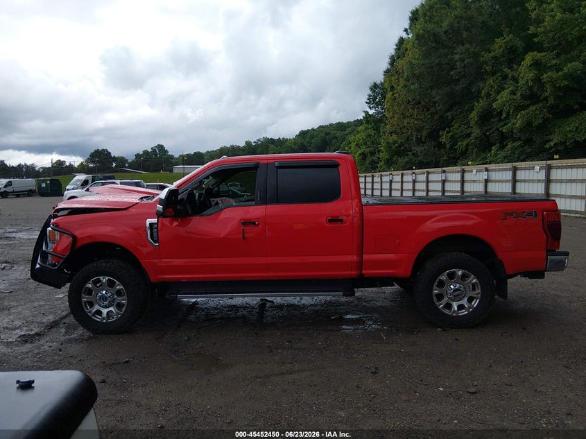2022 Ford F-250 Lariat VIN: 1FT7W2BN7NEE12878 Lot: 45452450