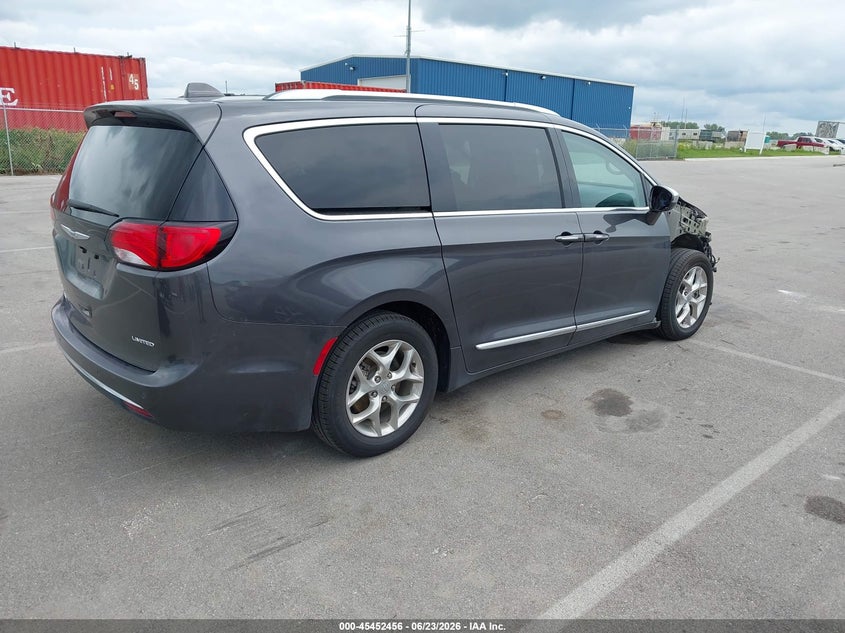 Vin: 2c4rc1gg5hr759896, lot: 45950569, chrysler pacifica limited 20174
