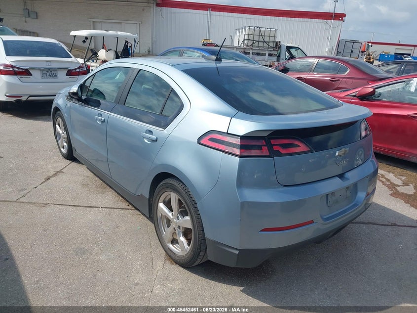 Vin: 1g1ra6e46fu111181, lot: 45950574, chevrolet volt 20153