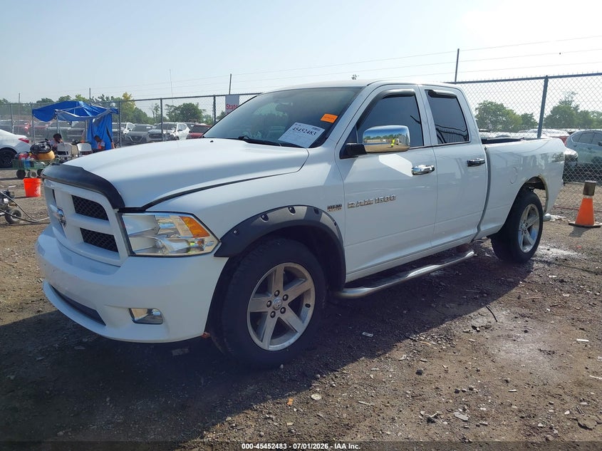 Vin: 1c6rd7ft5cs341111, lot: 45950596, ram 1500 express 20122