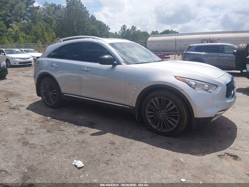 2017 INFINITI QX70 auction photo 1