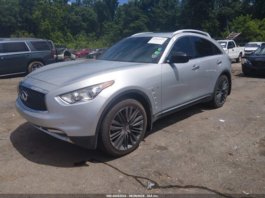 2017 INFINITI QX70 auction photo 2