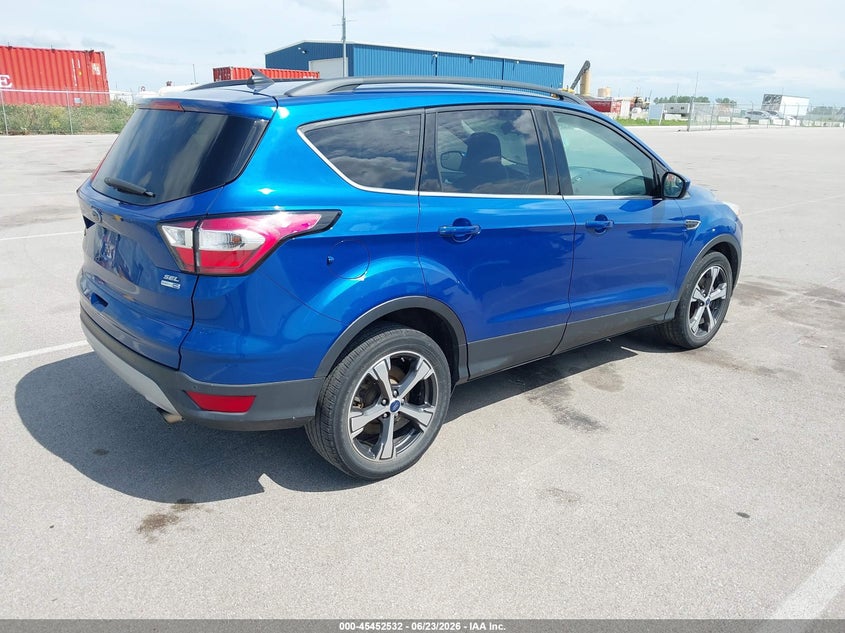 Vin: 1fmcu9hd6jub42789, lot: 45950645, ford escape sel 20184