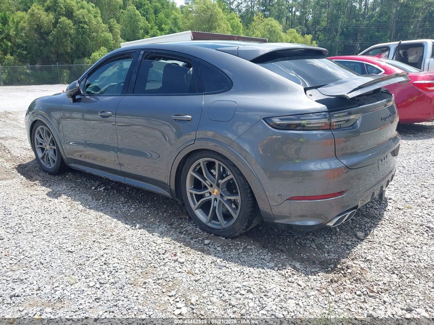 Vin: wp1bh2ay0nda59081, lot: 45950649, porsche cayenne e-hybrid coupe turbo s 20223