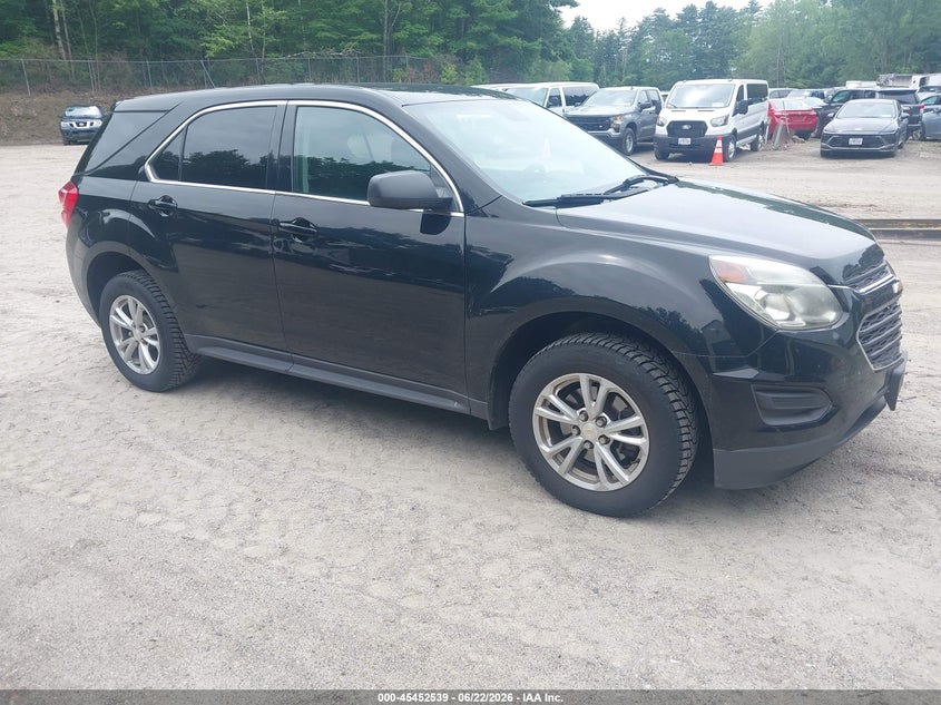 Vin: 2gnfleek4h6338388, lot: 45950652, chevrolet equinox ls 20171