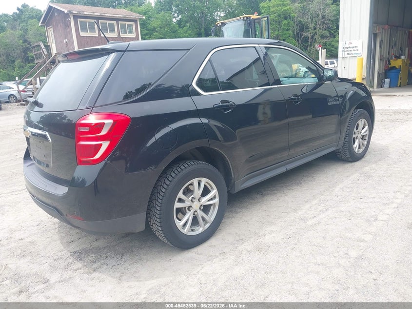 Vin: 2gnfleek4h6338388, lot: 45950652, chevrolet equinox ls 20174