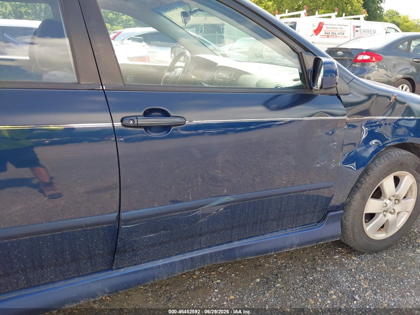 2003 TOYOTA COROLLA SEDAN 1.8L I-4 DOHC, VVT, 130HP