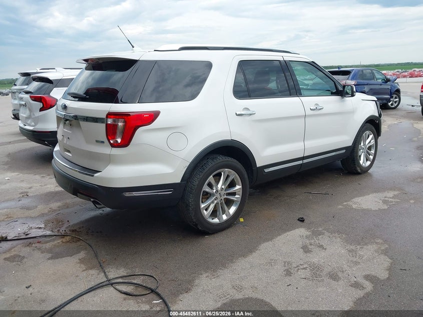2018 FORD EXPLORER auction photo 4