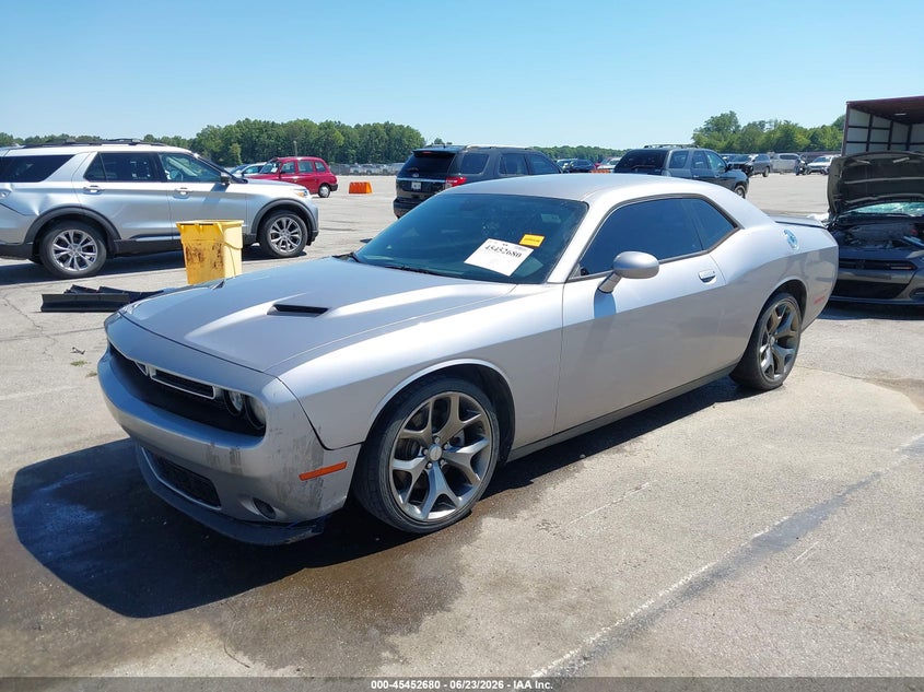 Vin: 2c3cdzag5fh843623, lot: 45950793, dodge challenger sxt 20152