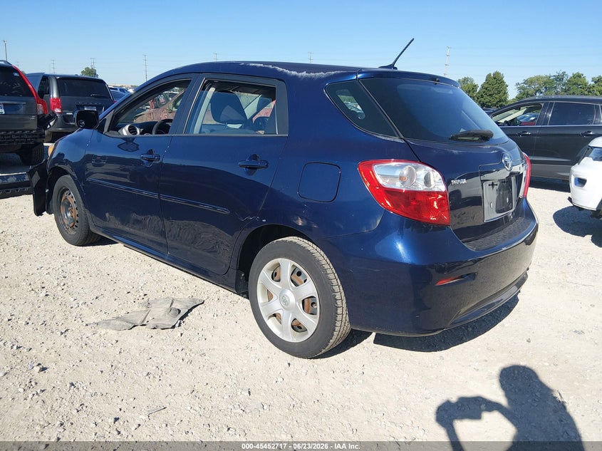 Vin: 2t1ku4ee8ac311899, lot: 45950830, toyota matrix 20103