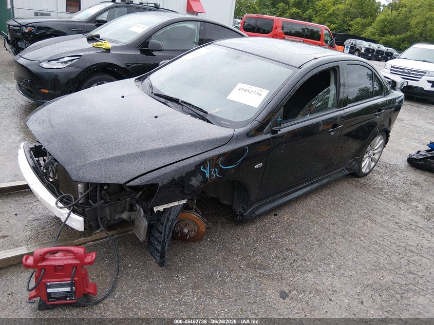 Vin: ja32u8fw0fu022216, lot: 45950849, mitsubishi lancer gt 20152