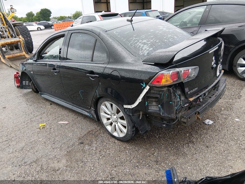 Vin: ja32u8fw0fu022216, lot: 45950849, mitsubishi lancer gt 20153