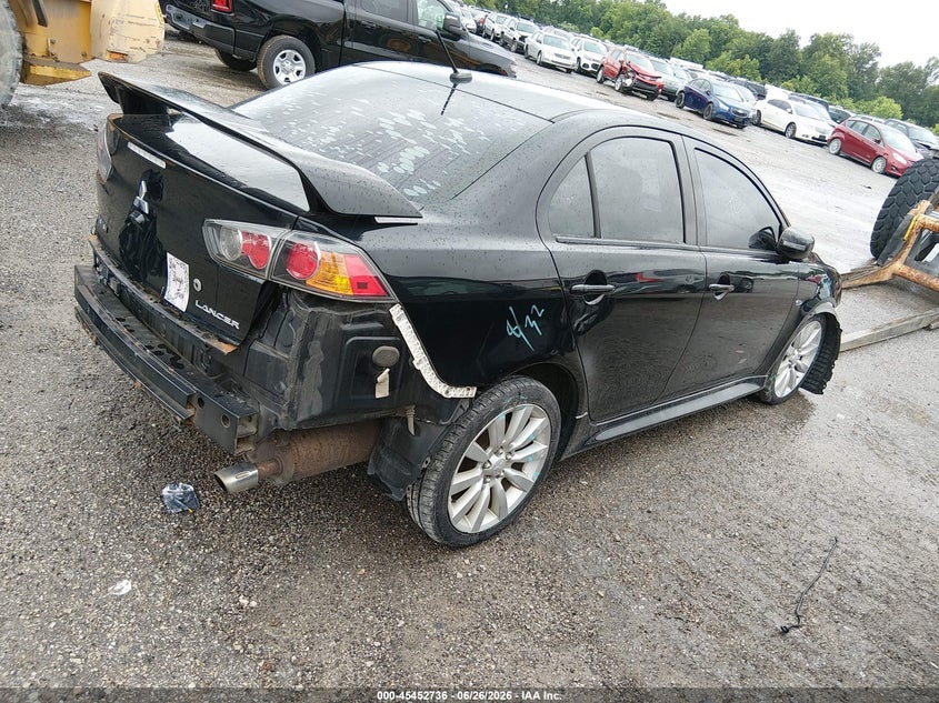 Vin: ja32u8fw0fu022216, lot: 45950849, mitsubishi lancer gt 20154