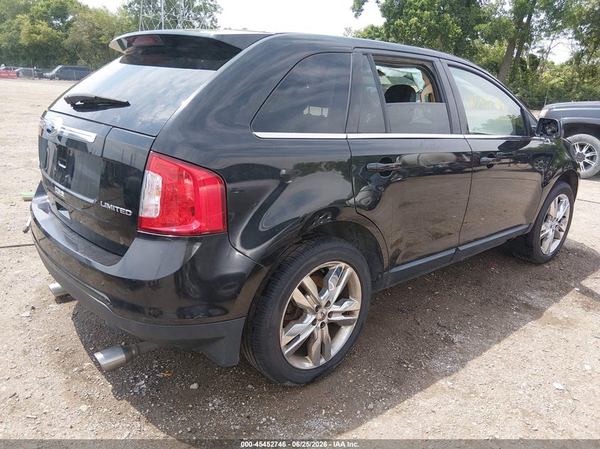 Vin: 2fmdk3kc8bbb13924, lot: 45950859, ford edge limited 20114