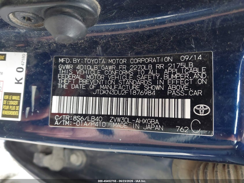 TOYOTA PRIUS - zdjęcie 9
