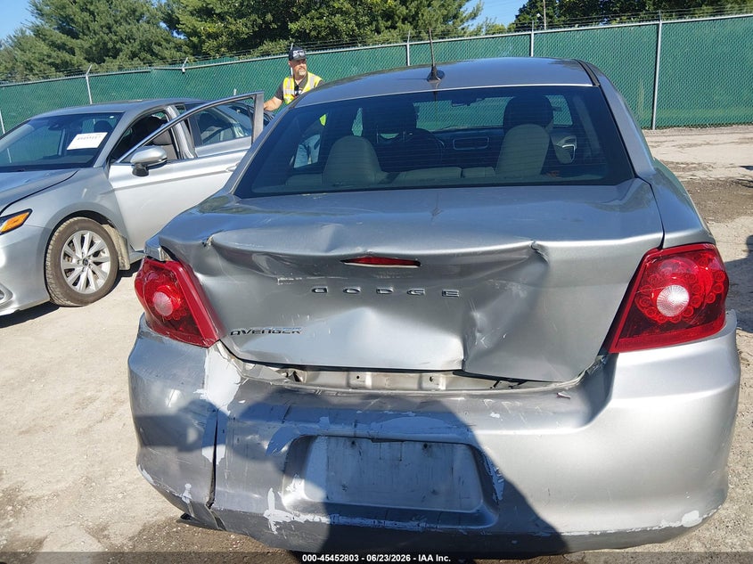 2013 Dodge Avenger Se VIN: 1C3CDZAB7DN530470 Lot: 45452803