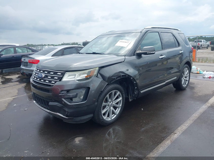 Vin: 1fm5k7f80ggc13436, lot: 45950926, ford explorer limited 20162