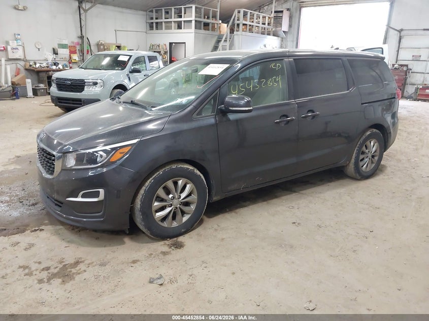 Vin: kndmb5c19m6668623, lot: 45950968, kia sedona lx 20212