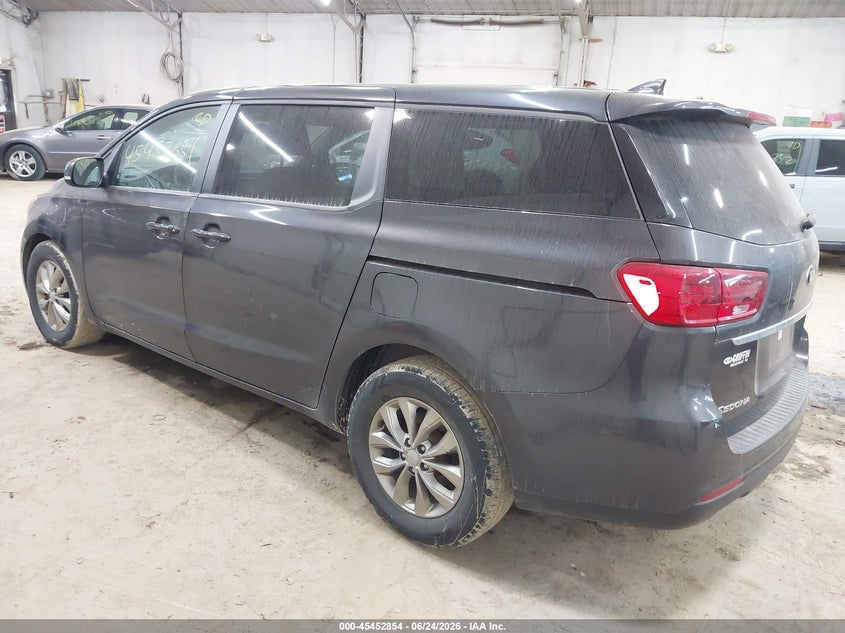 Vin: kndmb5c19m6668623, lot: 45950968, kia sedona lx 20213
