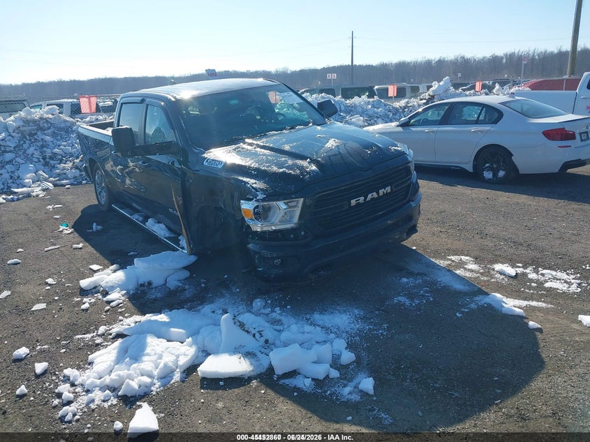 Vin: 1c6srfmt8ln261736, lot: 45950973, ram 1500 big horn  4x4 6'4 box 2020 img_1