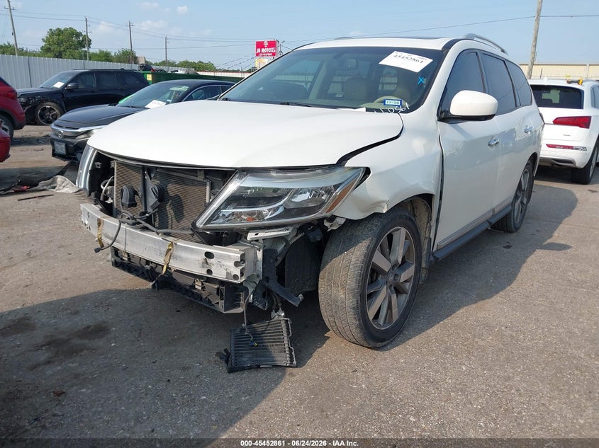 2014 NISSAN PATHFINDER auction photo 2