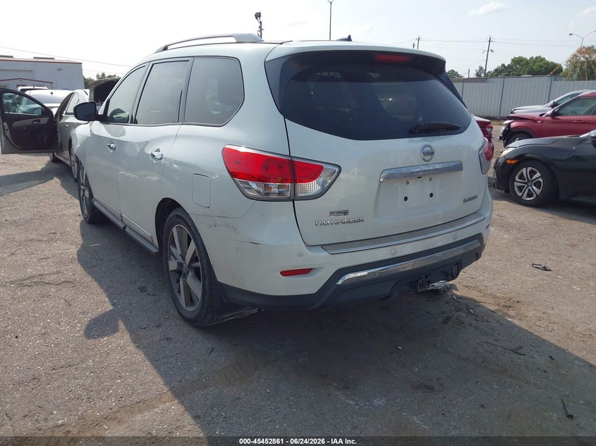2014 NISSAN PATHFINDER auction photo 3
