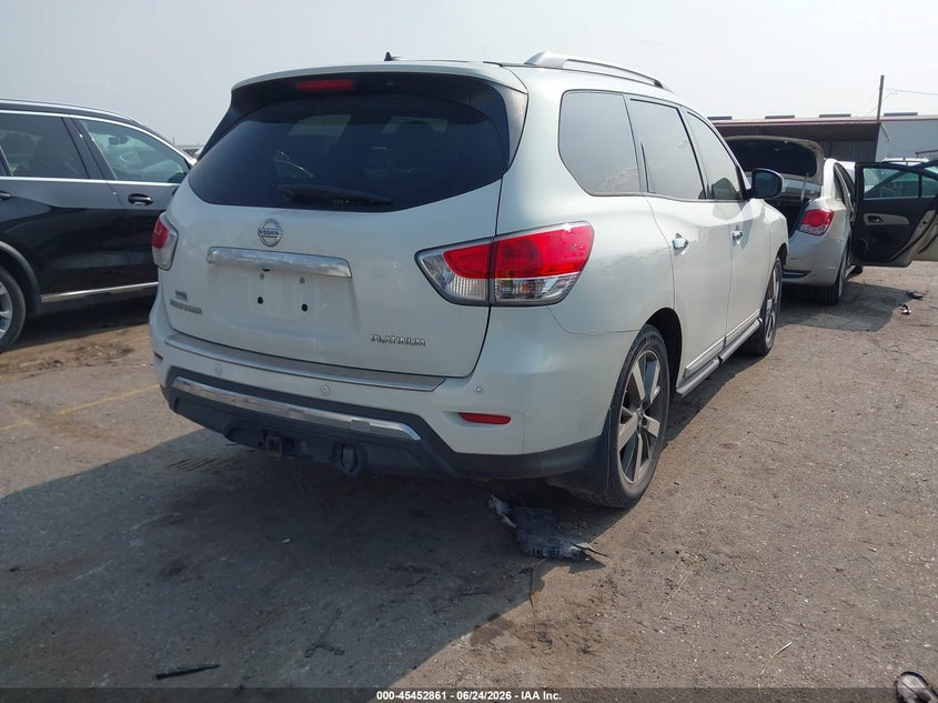 2014 NISSAN PATHFINDER auction photo 4