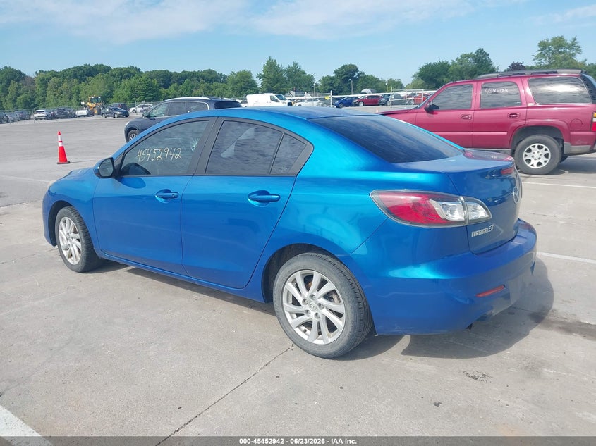 Vin: jm1bl1uf1c1603963, lot: 45951055, mazda mazda3 i sport 20123