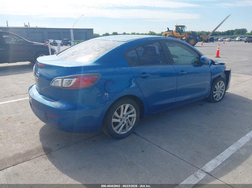 Vin: jm1bl1uf1c1603963, lot: 45951055, mazda mazda3 i sport 20124