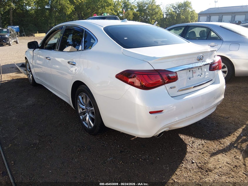 Vin: jn1by1ar3hm770205, lot: 45951122, infiniti q70 3.7x 20173