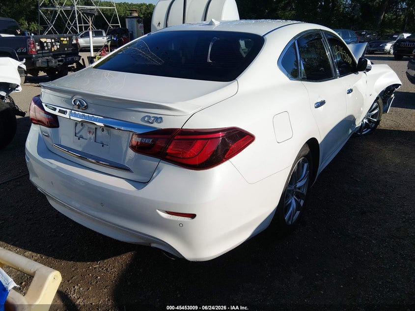 Vin: jn1by1ar3hm770205, lot: 45951122, infiniti q70 3.7x 20174