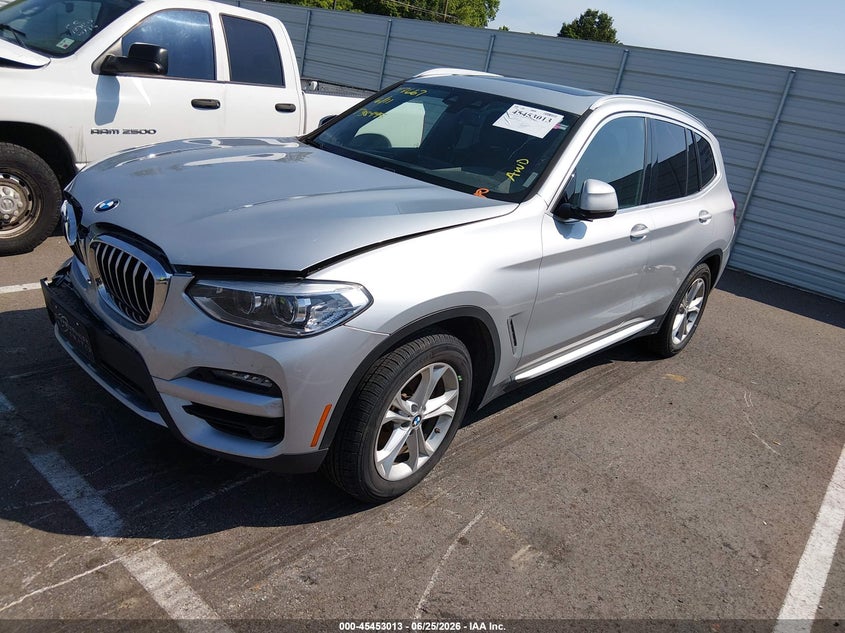Vin: 5uxty5c09llt38495, lot: 45951126, bmw x3 xdrive30i 20202