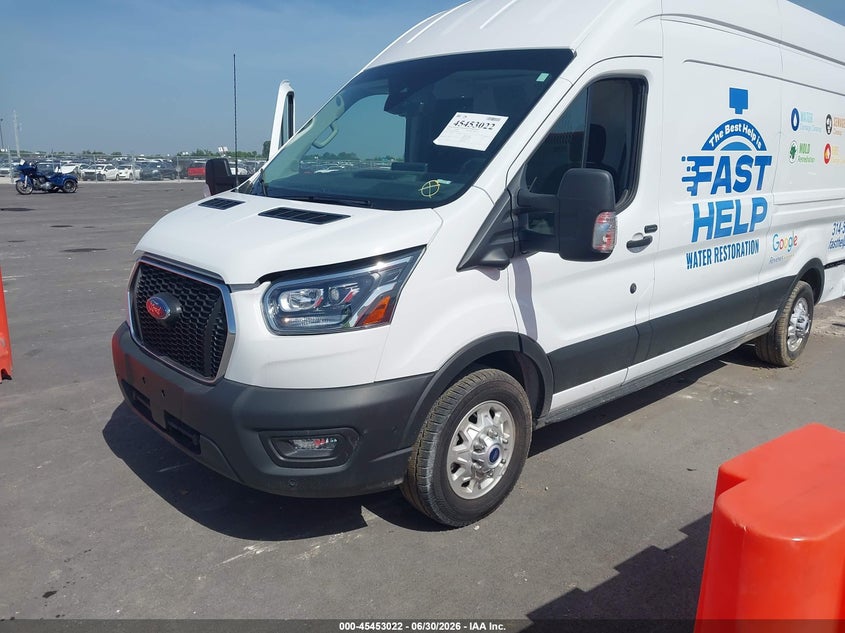 Vin: 1ftbw3u82rkb88532, lot: 45951135, ford transit-350 cargo van 20242