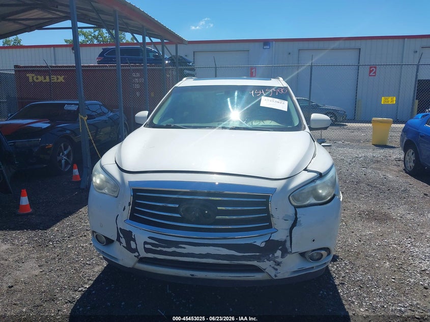 2013 Infiniti Jx35 VIN: 5N1AL0MN0DC337950 Lot: 45453025