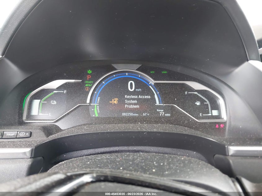 2018 Honda Clarity Plug-In Hybrid VIN: JHMZC5F18JC020006 Lot: 45453035