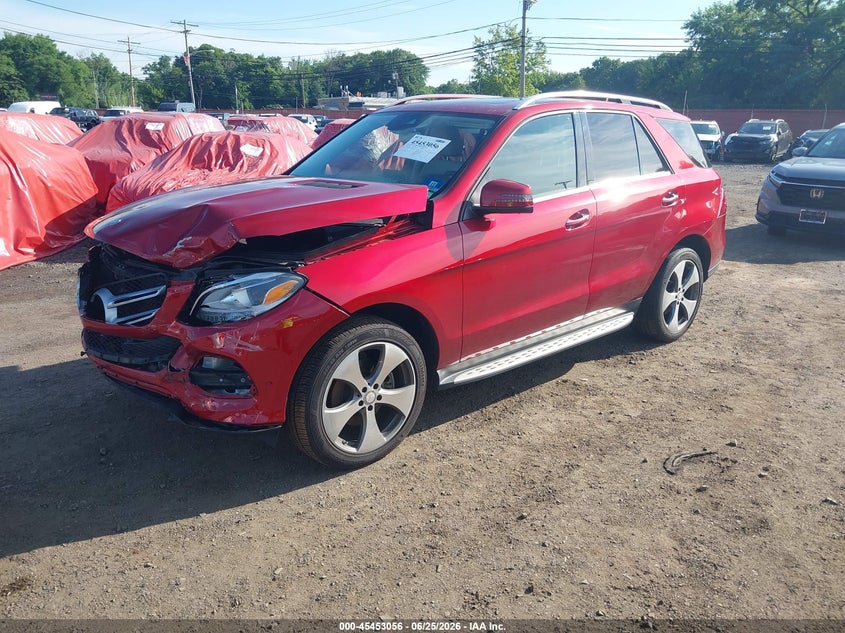2016 MERCEDES-BENZ GLE 350 auction photo 2