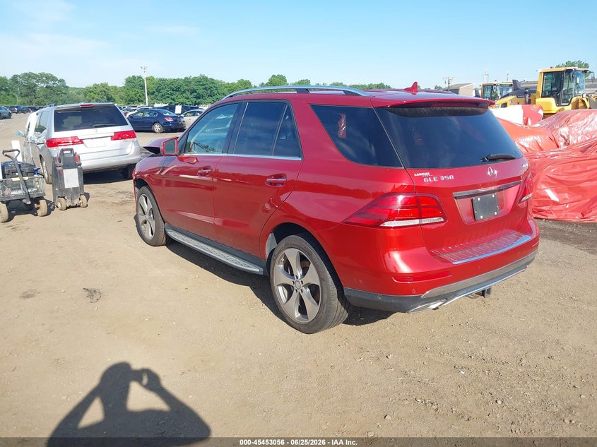 2016 MERCEDES-BENZ GLE 350 auction photo 3