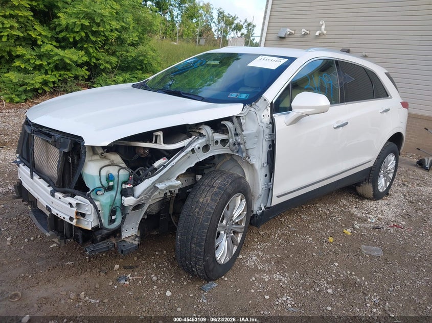 Vin: 1gyknbrs5jz123570, lot: 45951222, cadillac xt5 standard 20182