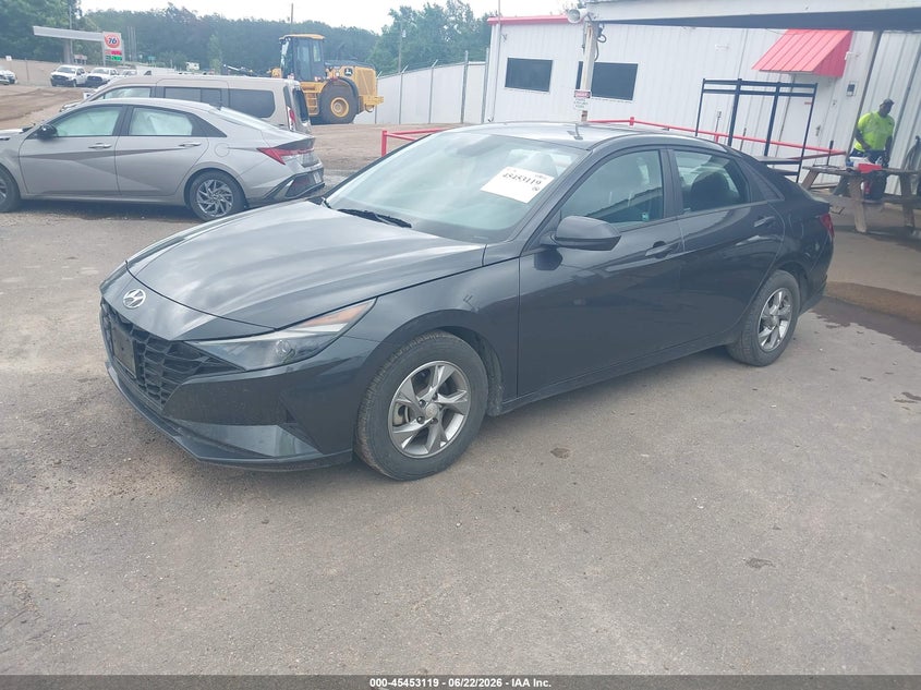 Vin: 5npll4ag9mh047303, lot: 45951232, hyundai elantra se 20212
