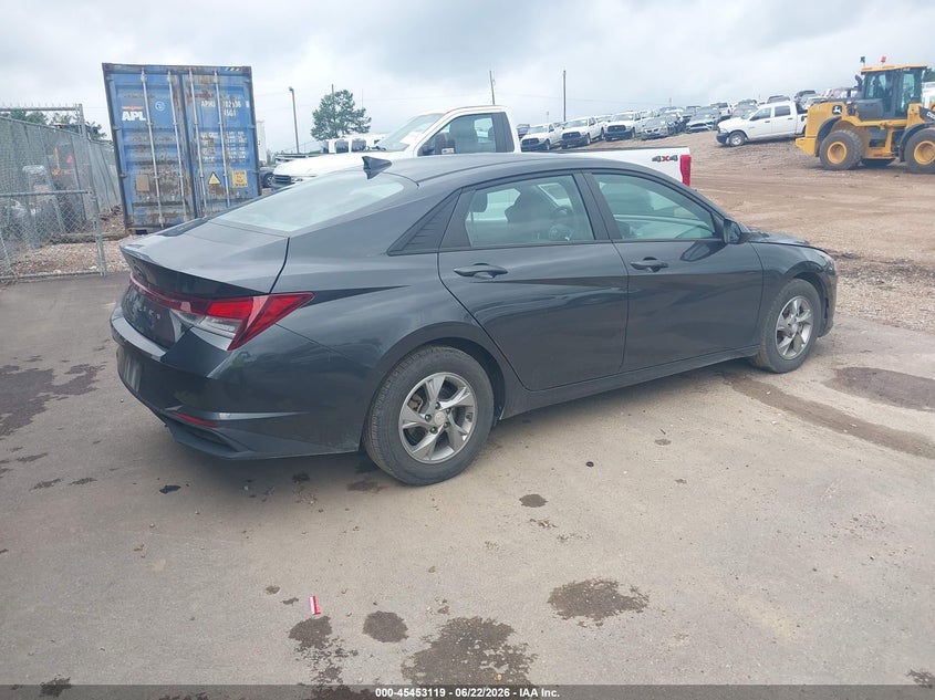 Vin: 5npll4ag9mh047303, lot: 45951232, hyundai elantra se 20214