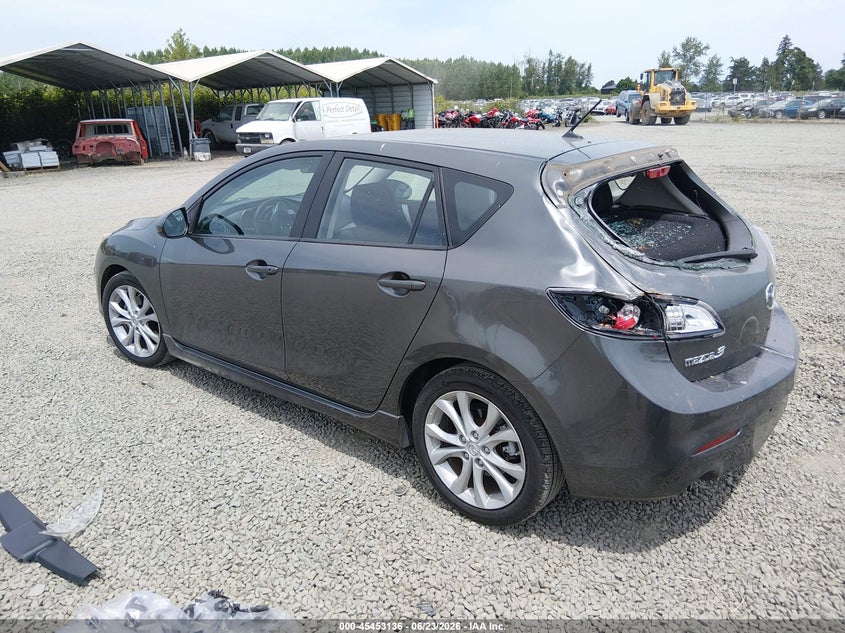 Vin: jm1bl1k62b1420492, lot: 45951249, mazda mazda3 s sport 20113