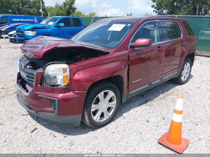 2017 Gmc Terrain Sle-1 2GKALMEK8H6105616 photo 1