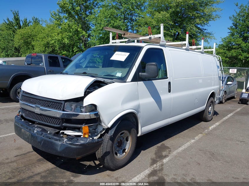 Vin: 1gcwgbfp7m1260613, lot: 45951342, chevrolet express cargo rwd 2500 extended wheelbase wt 20212