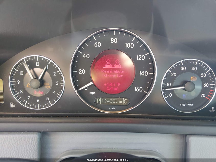 2007 Mercedes-Benz Clk 550 VIN: WDBTK72GX7T086175 Lot: 45453250